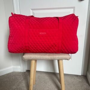Vera Bradley Red Duffle Bag